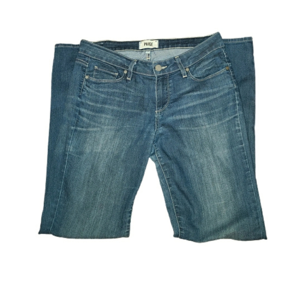 PAIGE SKYLINE ANKLE PEG IN REYNOLDS  SIZE 28 - Picture 6 of 8